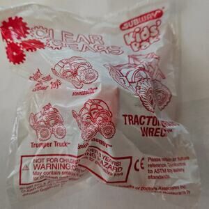 1997 Subway Clear Gears Tractorcraus Wreck New in Package